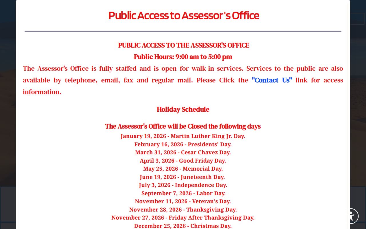 Brawley residents directory view of Imperial County Assessor property search